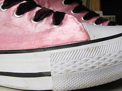 *rosa*Satin*Chucks*