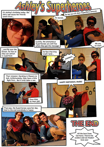 Superhero Comic