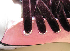 *rosa*Satin*Chucks*