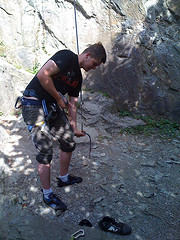 Klettern mit Josch